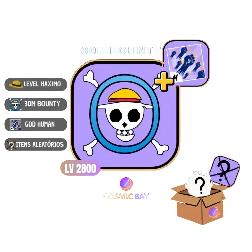 🏴‍☠️LEVEL 2800 + 30M BOUNTY+ GOD HUMAN