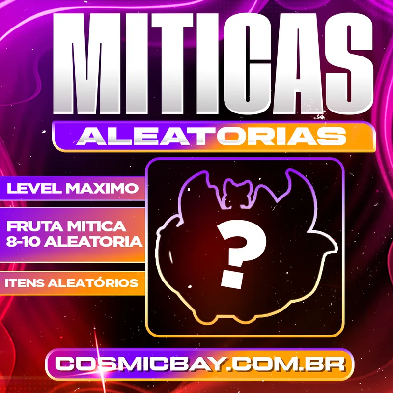 ❔LVMAX + 8 A 10 FRUTAS MITICAS ALEATÓRIA
